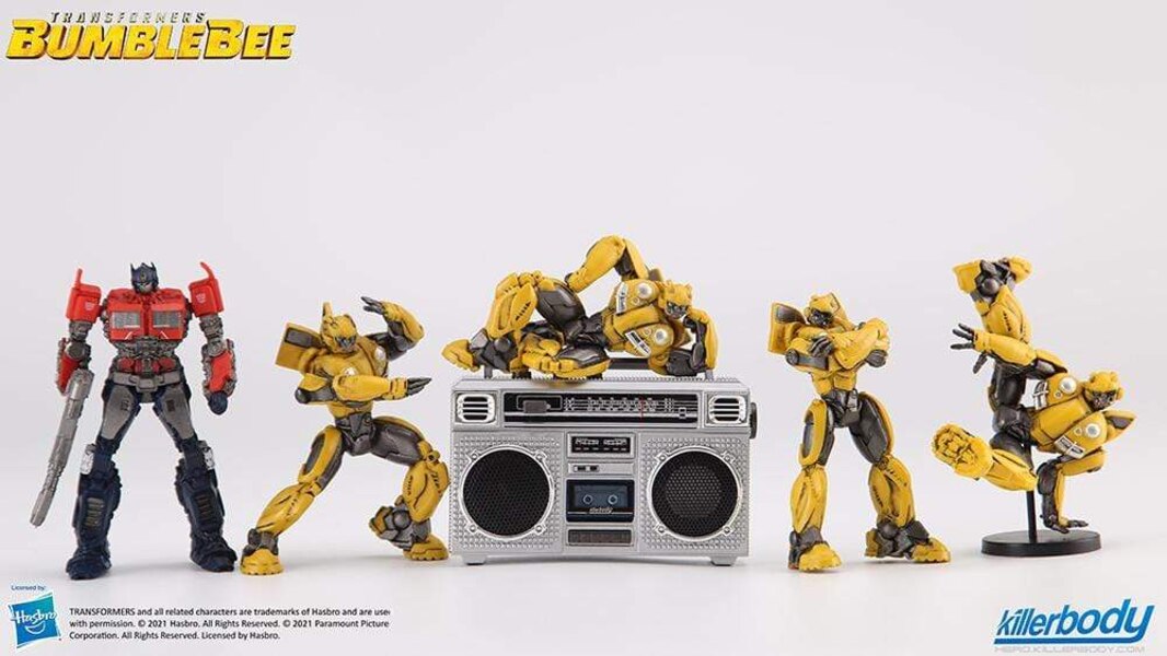 Ransformers Mini Retro Cassette Player With Figures From Killerbody  (1 of 15)